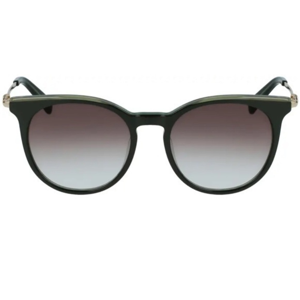 LONGCHAMP Metallic Green 52mm Amazone Sunglasses